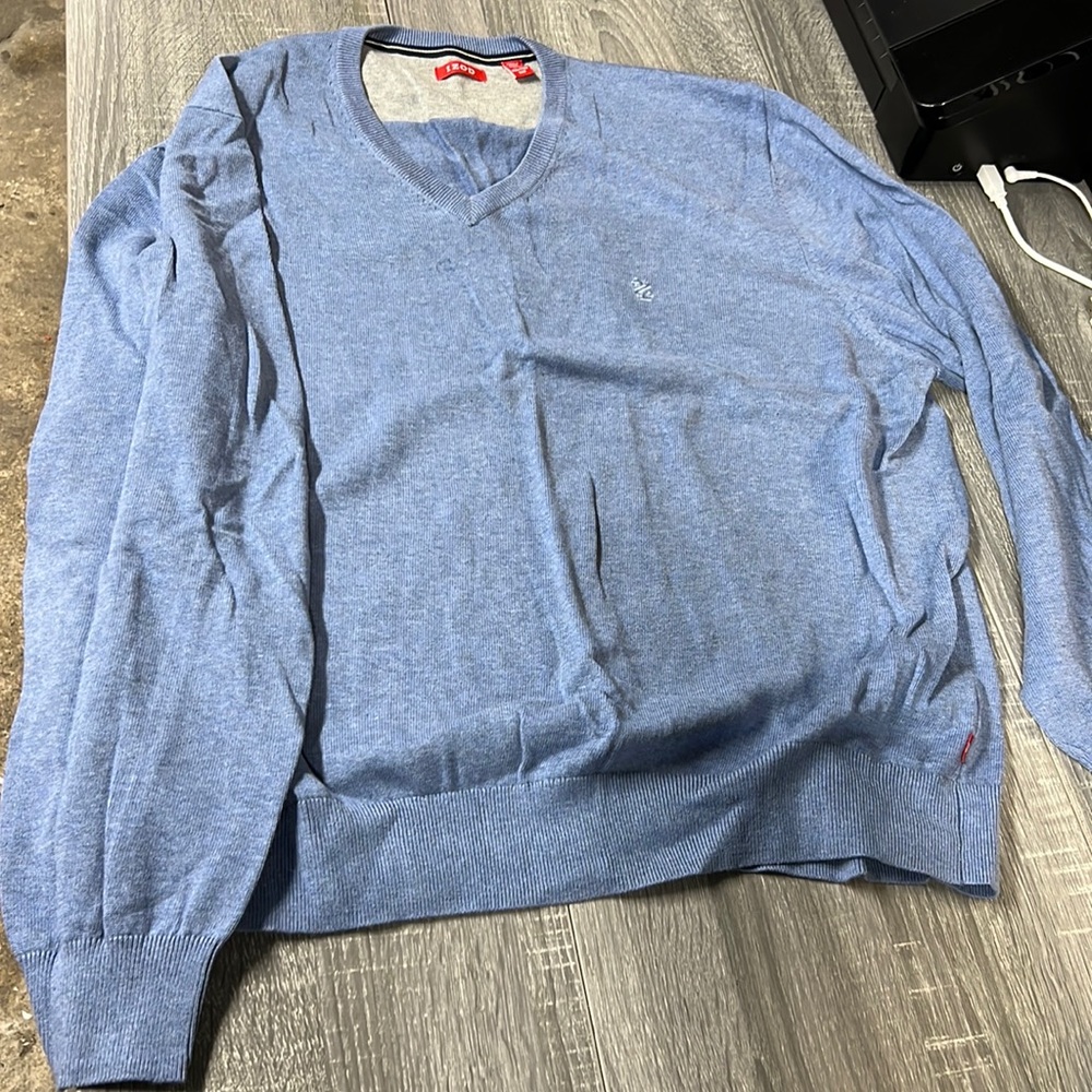 IZOD v-neck sweater long sleeve xxl